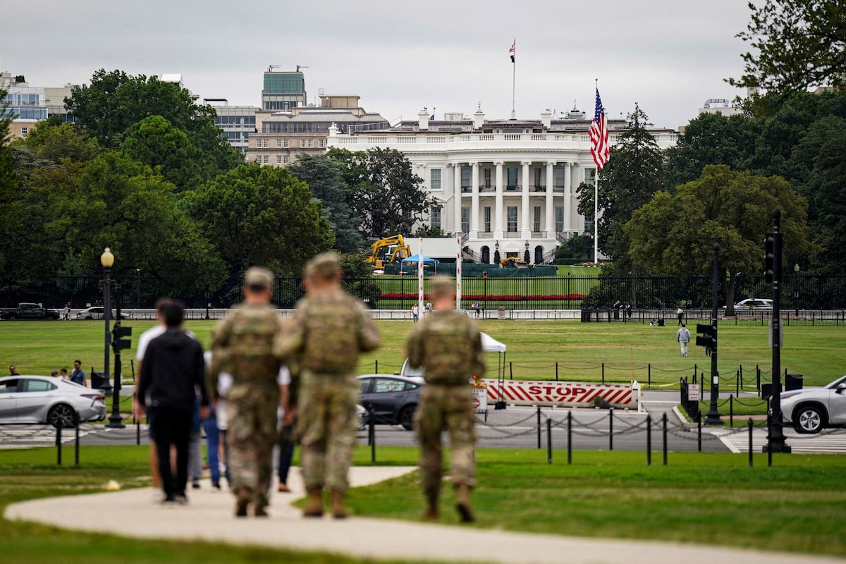 U.S. President Trump deploys the National Guard and federalizes the Metropolitan Police Department, in Washington, D.C.